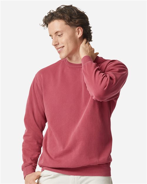 Comfort Colors 1566 Unisex Garment-Dyed Crewneck Sweatshirt