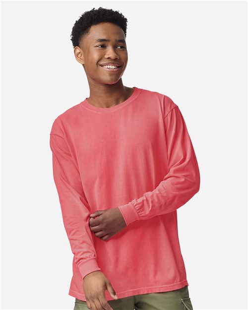Comfort Colors 6014 Unisex Garment-Dyed Heavyweight Long Sleeve T-Shirt