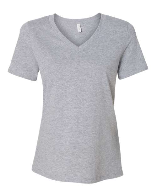 BELLA + CANVAS 6405CVC Women's Relaxed Heather CVC V-Neck Tee - Image 2