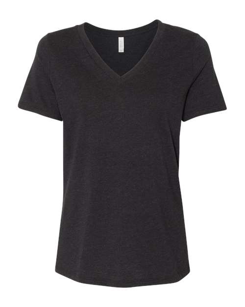 BELLA + CANVAS 6405CVC Women's Relaxed Heather CVC V-Neck Tee - Image 4