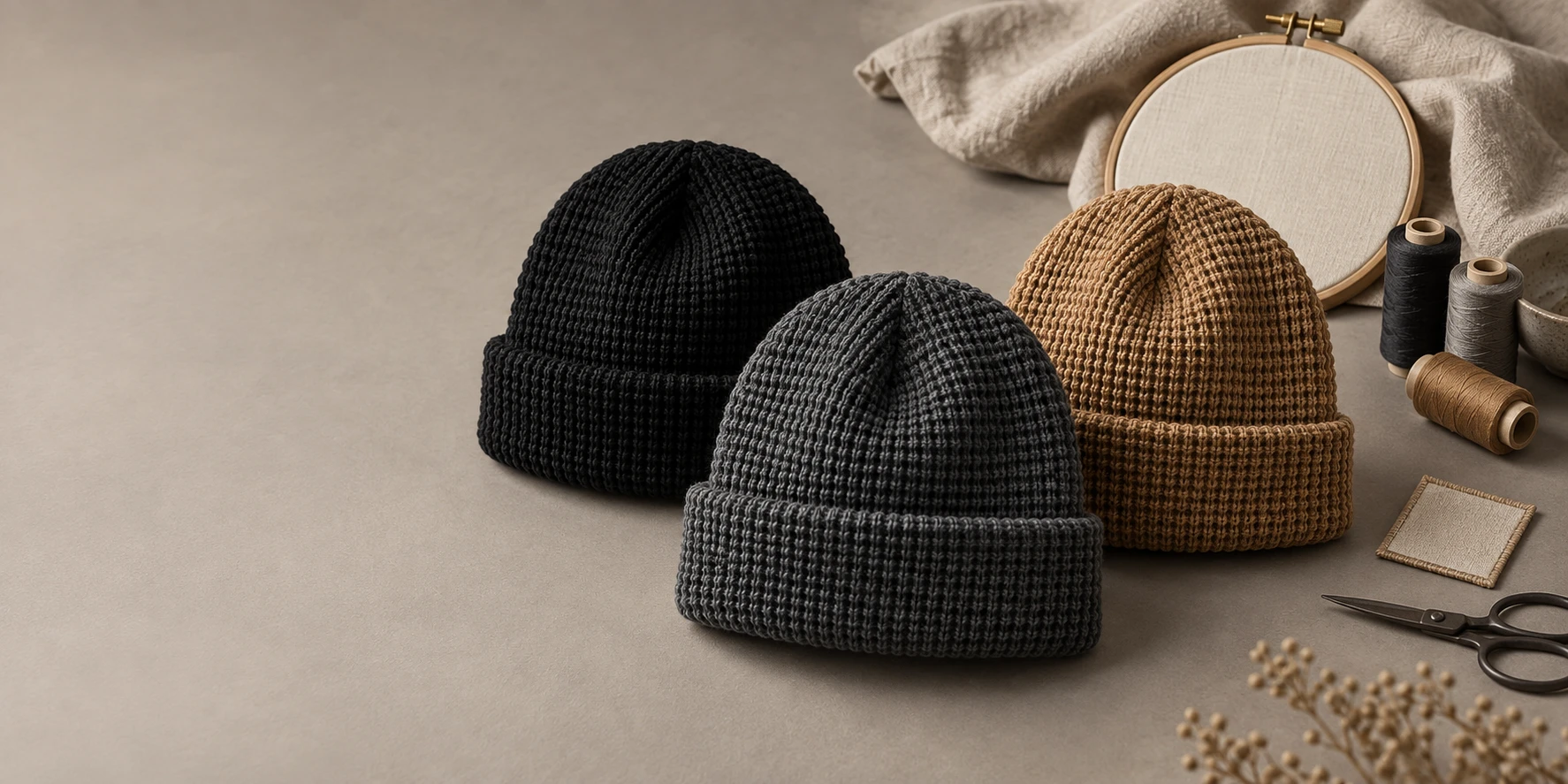 Richardson 146R Waffle Cuffed Beanie: Wholesale Embroidery and Winter Merch Guide